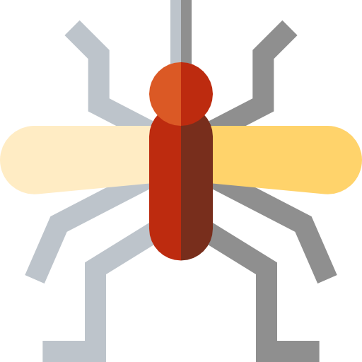 Mosquito Basic Straight Flat icon