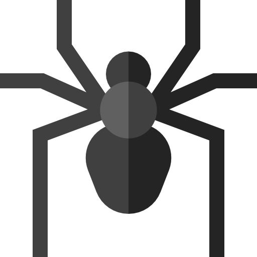 Spider Basic Straight Flat icon
