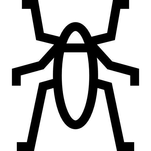곤충 Basic Straight Lineal icon