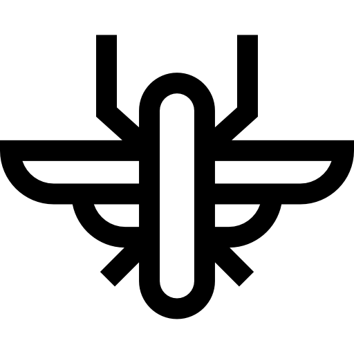 polilla Basic Straight Lineal icono