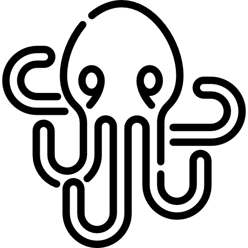 pulpo Special Lineal icono