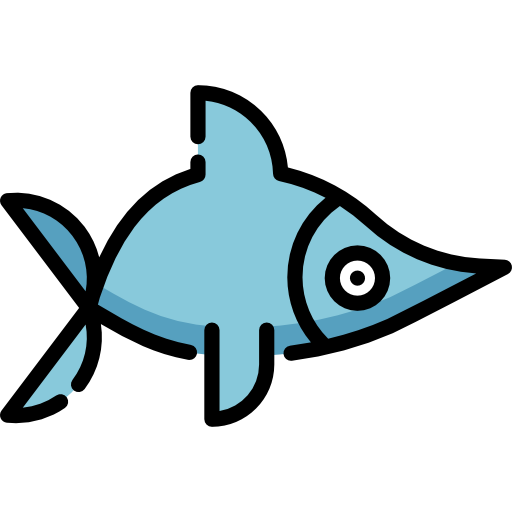 pez espada Special Lineal color icono