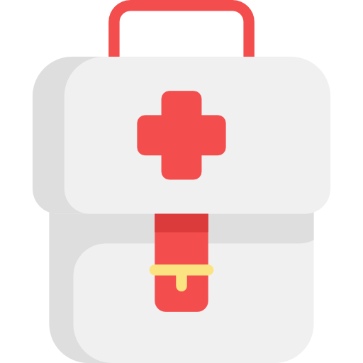 kit de primeros auxilios Special Flat icono