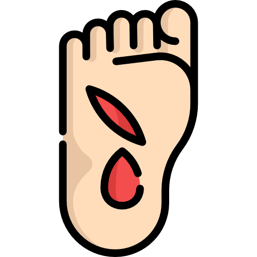 Foot Special Lineal color icon