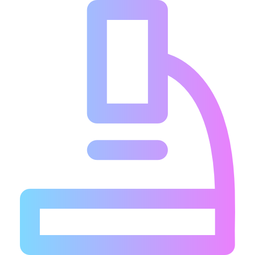 현미경 Super Basic Rounded Gradient icon