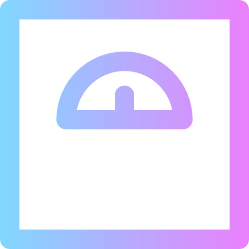 Scale Super Basic Rounded Gradient icon