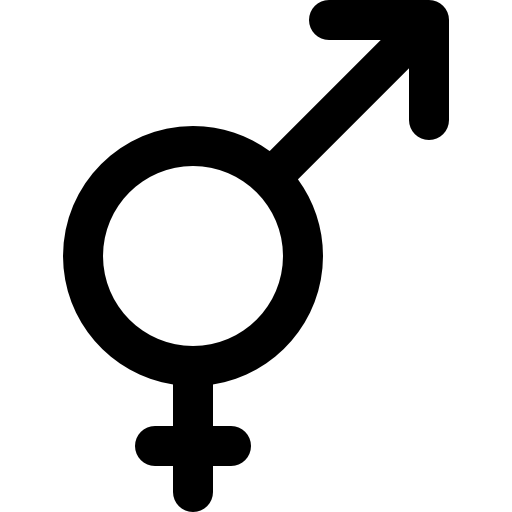 性別 Super Basic Rounded Lineal icon