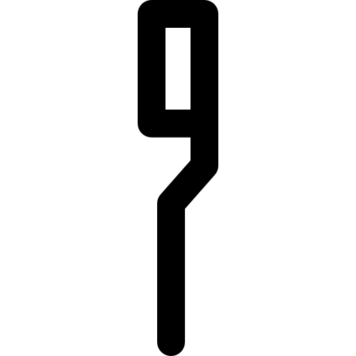 zahnbürste Super Basic Rounded Lineal icon