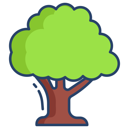 Tree Generic color outline icon