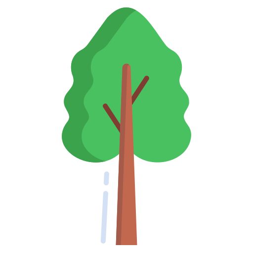 Tree Generic color fill icon