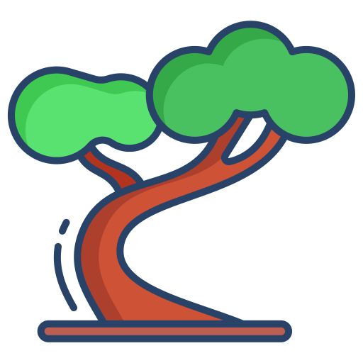 arbre Generic color outline Icône