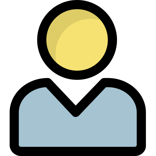 Мужской аватар Generic Outline Color иконка