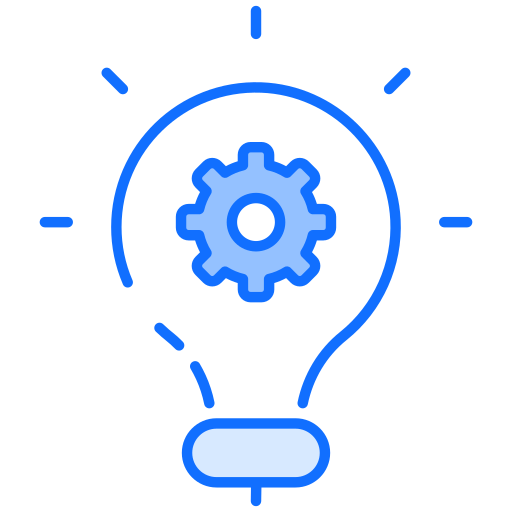 innovatie Generic Blue icoon