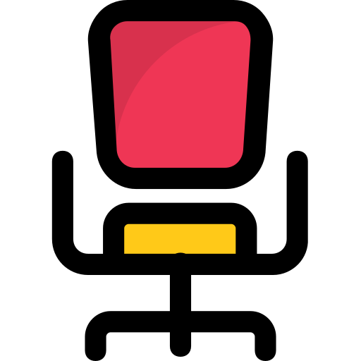 schommelstoel Generic Outline Color icoon