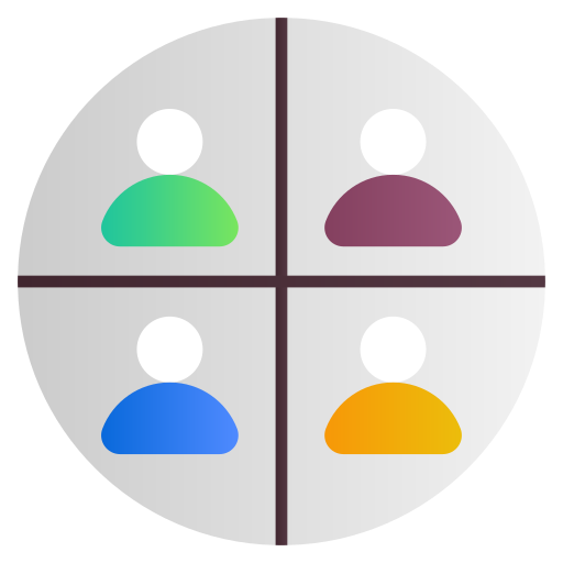 Team Generic Flat Gradient icon