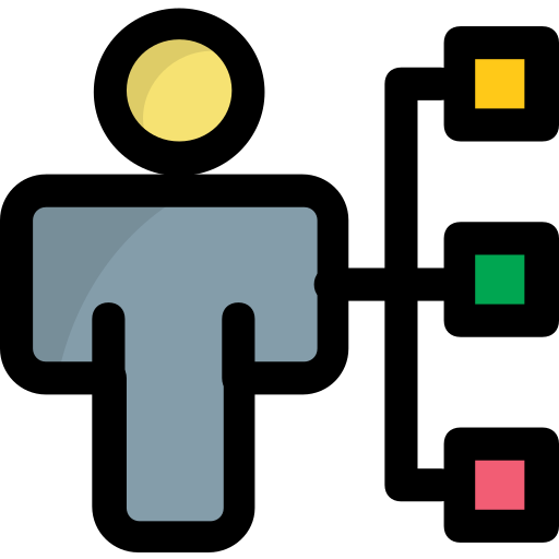 管理者 Generic Outline Color icon