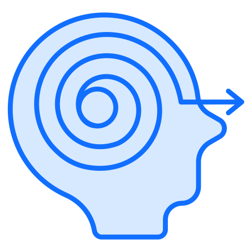 psychodelisch Generic Blue icoon