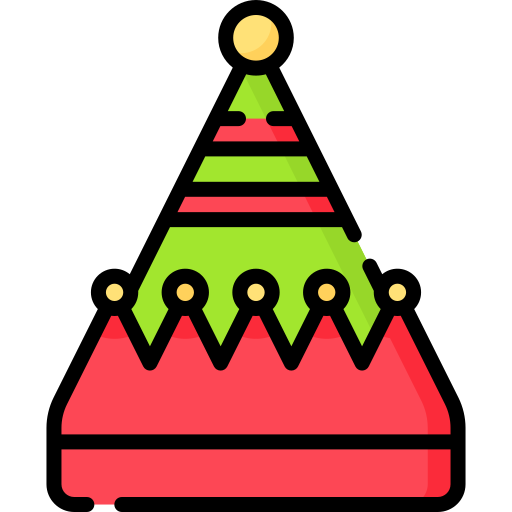 sombrero de elfo Special Lineal color icono