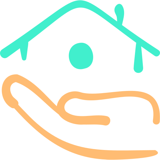 Home Basic Hand Drawn Color icon