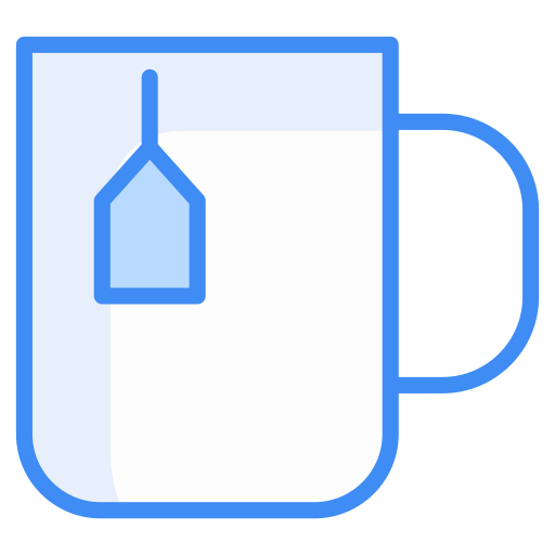 Tea cup Generic Blue icon