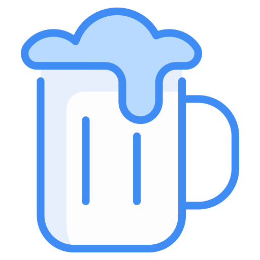 맥주 잔 Generic Blue icon