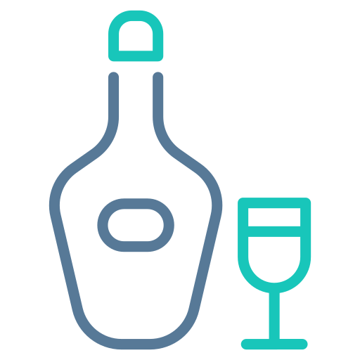 Виски Generic Outline Color иконка