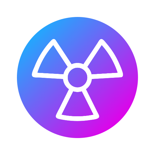 radioaktiv Generic Flat Gradient icon