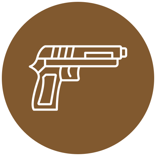 pistola Generic Flat icono