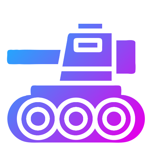 leger tank Generic Flat Gradient icoon