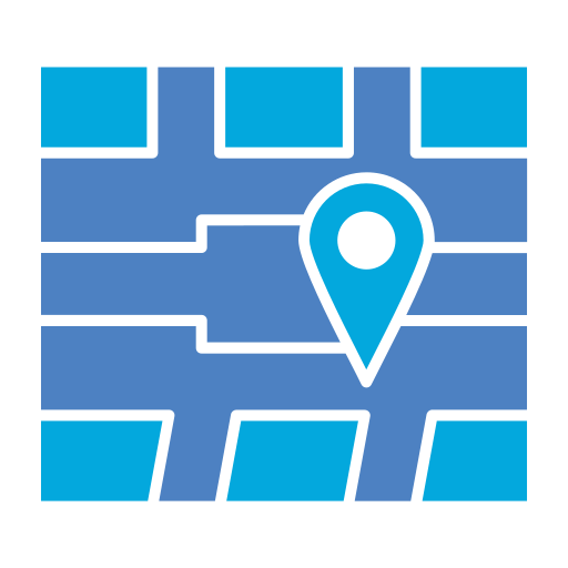 Расположение на карте Generic Blue иконка