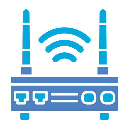 router de wifi Generic Blue icono