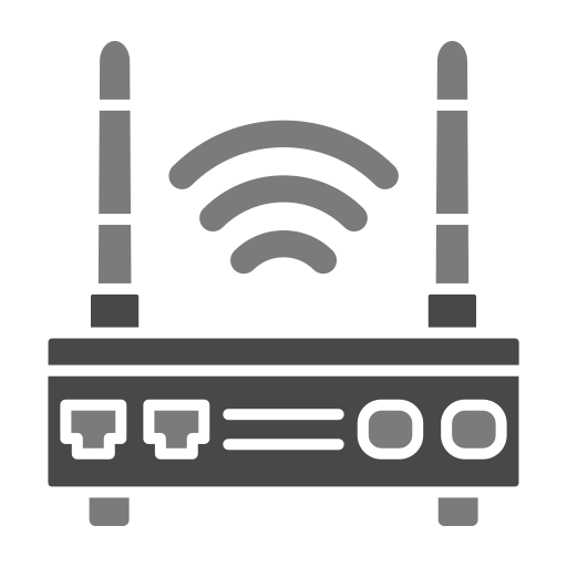 wlan router Generic Grey icon