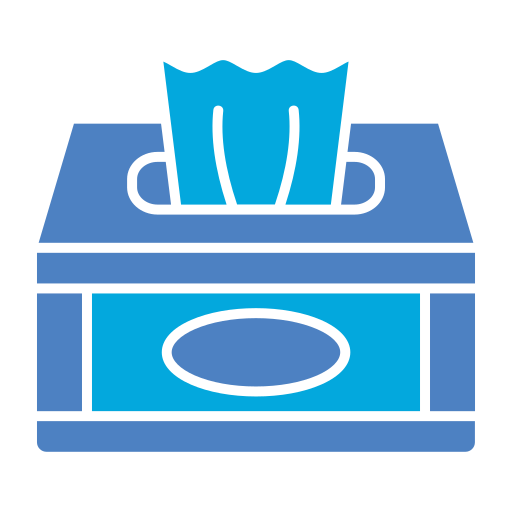 caja de pañuelos Generic Blue icono