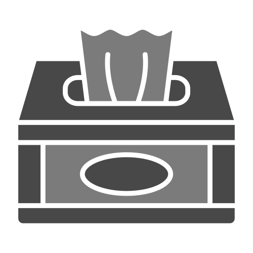 Tissue box Generic Grey icon