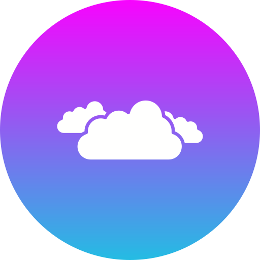 nubes Generic Flat Gradient icono