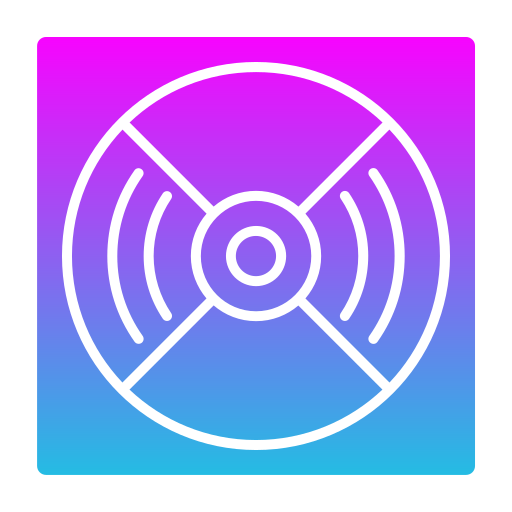 compact disc Generic Flat Gradient icon