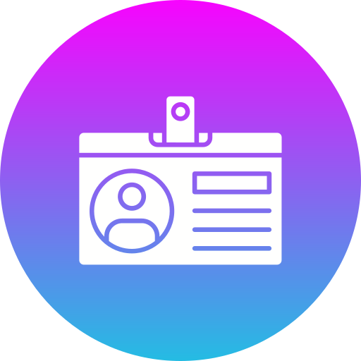 ausweis Generic Flat Gradient icon