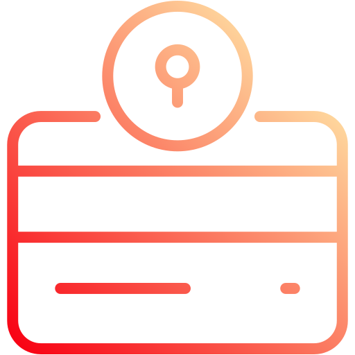 Payment security Generic Gradient icon