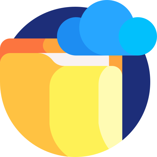폴더 Detailed Flat Circular Flat icon