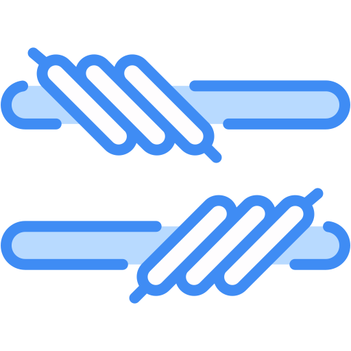 Barbed wire Generic Blue icon