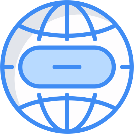 internet beveiliging Generic Blue icoon