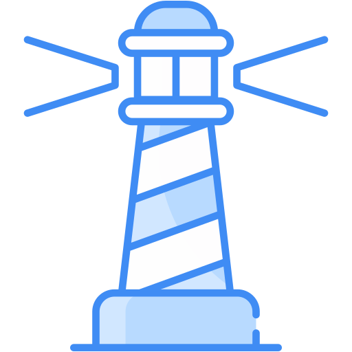 latarnia morska Generic Blue ikona