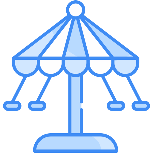 Carousel Generic Blue icon