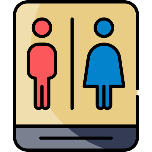 toilette Generic Outline Color icon