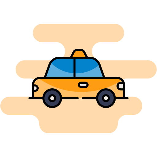 タクシー Generic Rounded Shapes icon