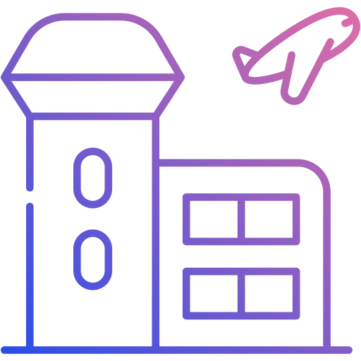 flughafen Generic Gradient icon