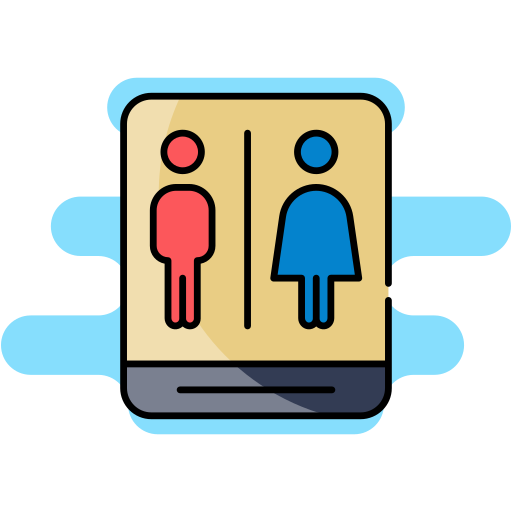 Restroom Generic Rounded Shapes icon