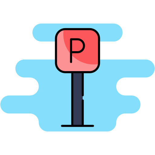 Car Parking Generic Rounded Shapes icon