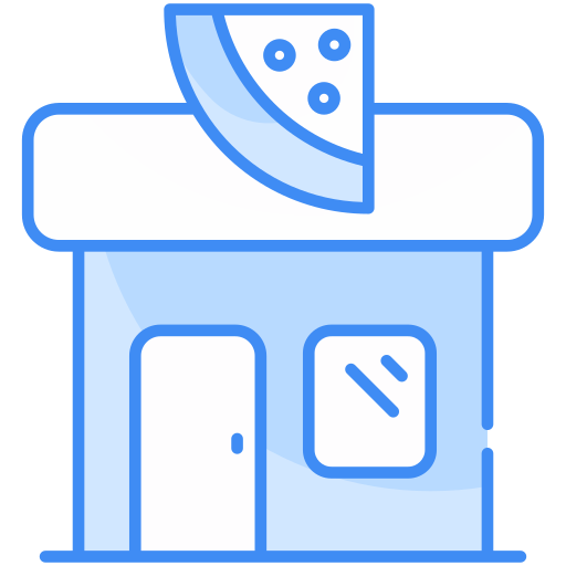 Pizzeria Generic Blue icono