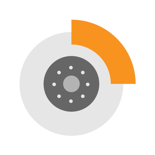 Disc brake Generic Flat icon